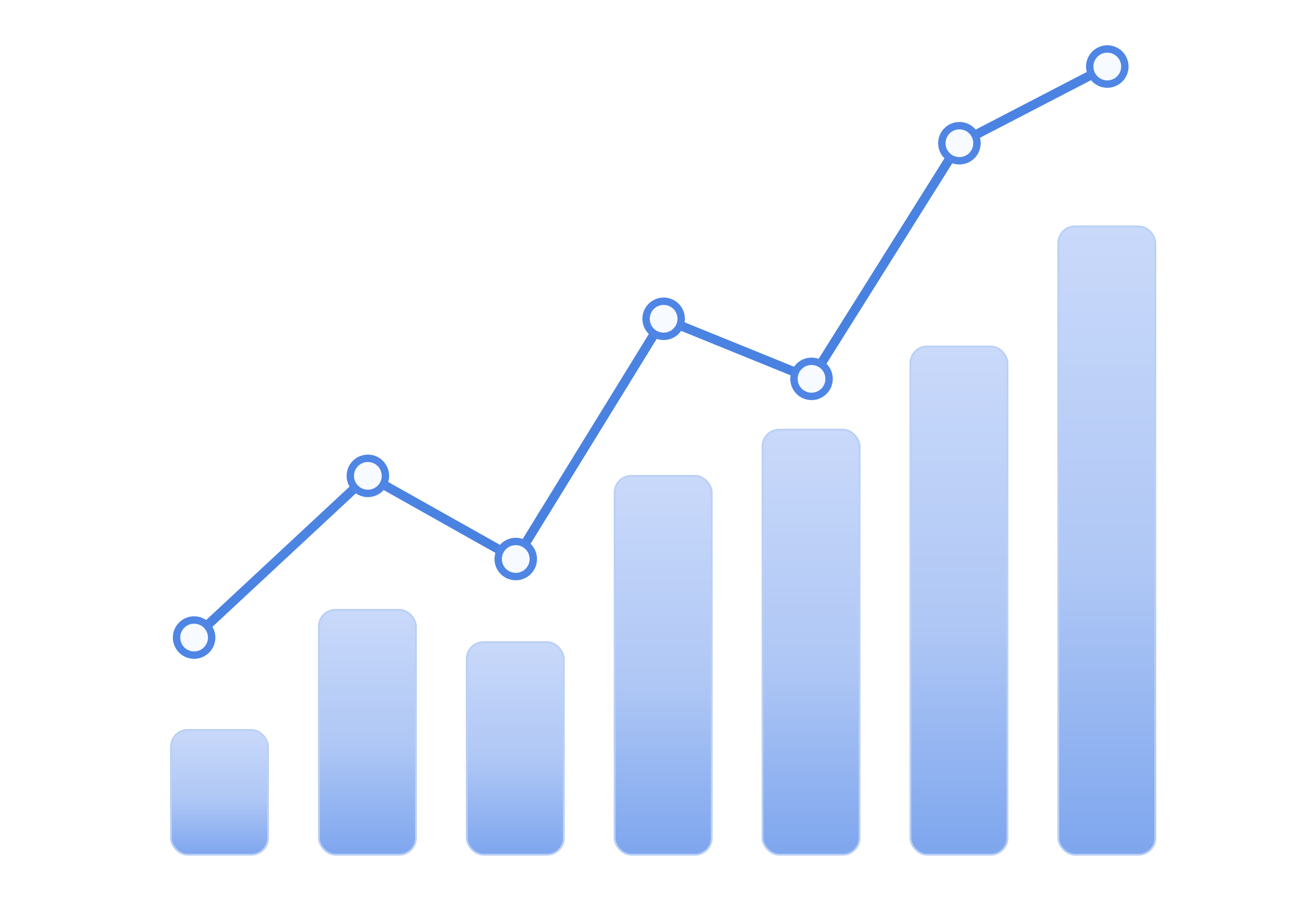 Bar chart illustration