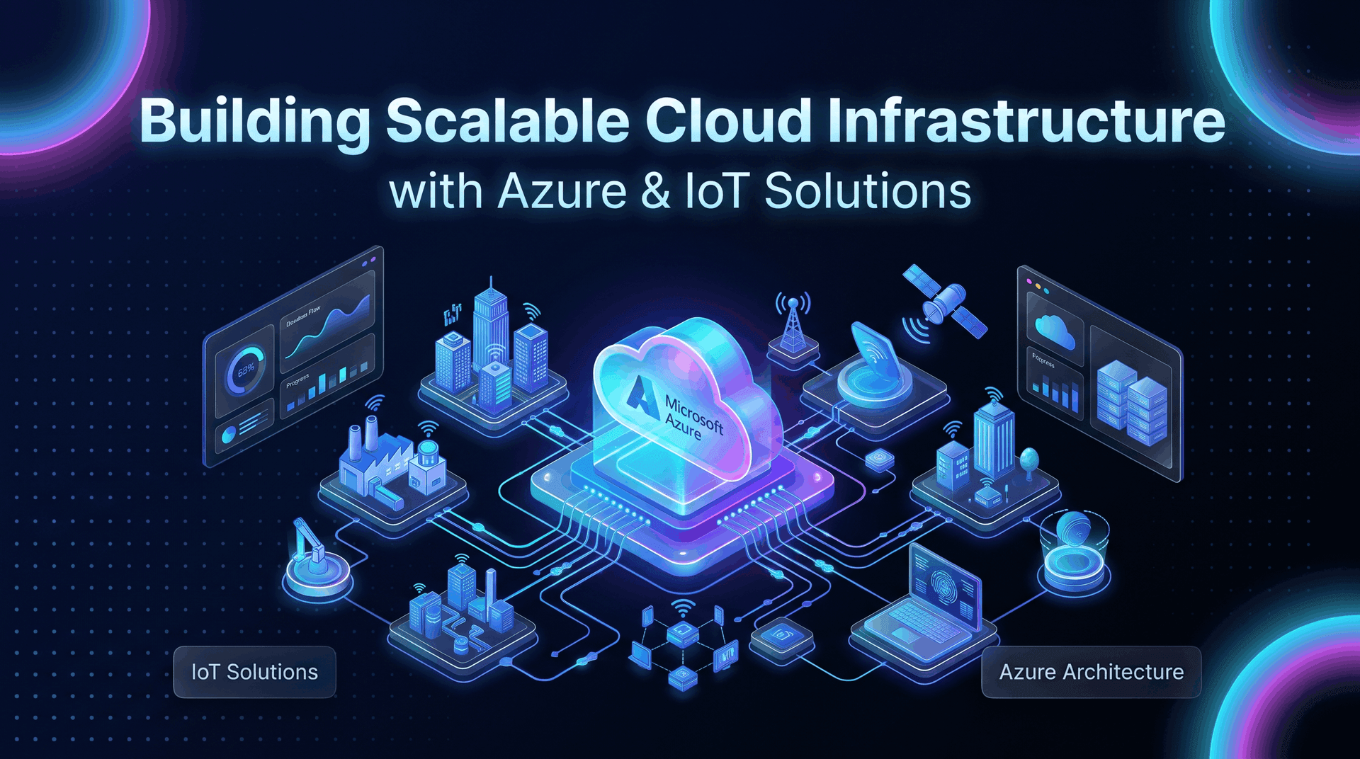 Building Scalable Cloud Infrastructure with Azure & IoT Solutions