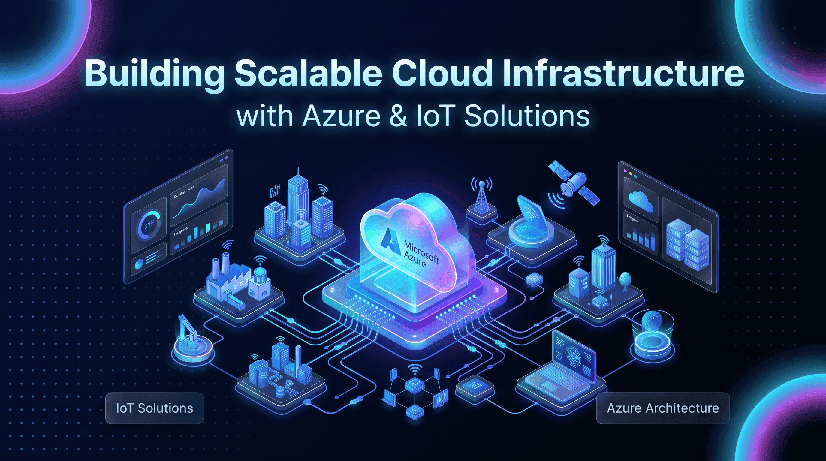 Building Scalable Cloud Infrastructure with Azure & IoT Solutions
